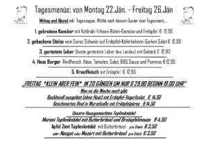 Menü 22.01.2024
